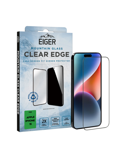 iPhone 15. EDGE-Glas sw