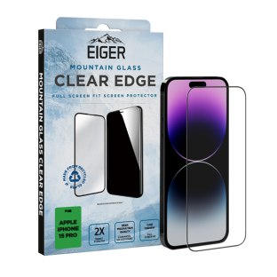 iPhone 15 Pro. EDGE-Glas sw