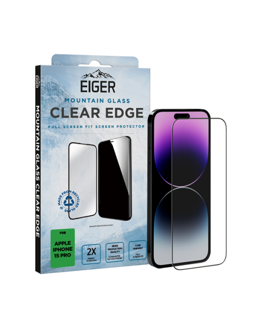 iPhone 15 Pro. EDGE-Glas sw