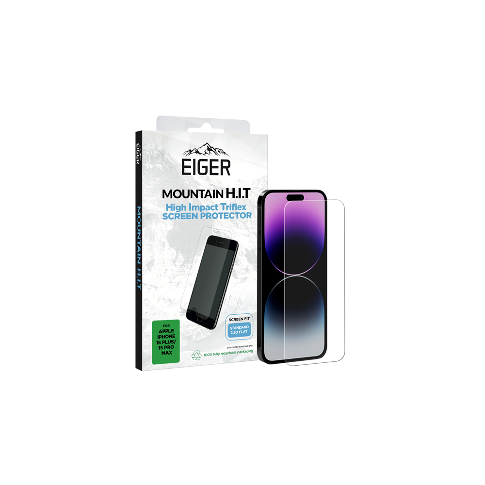 Eiger - Galaxy S21 Plus 5G Protection écran 2.5D GLASS Clair