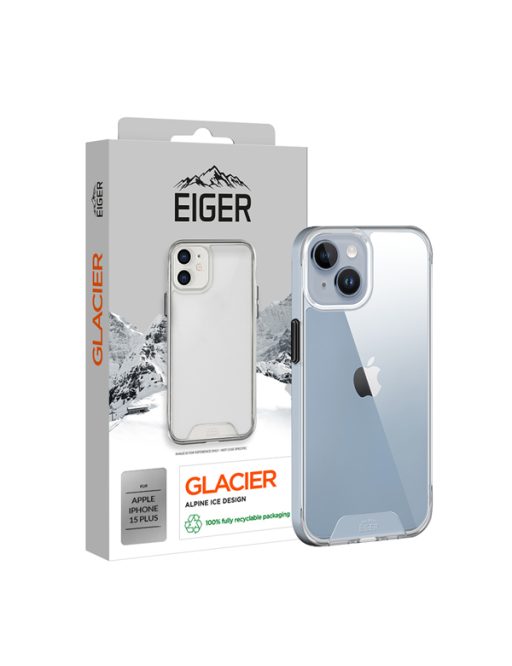 iPhone 15 Plus. Glacier Case tr.
