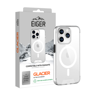 iPhone 15 Pro. Glacier Magsafe Case tr.
