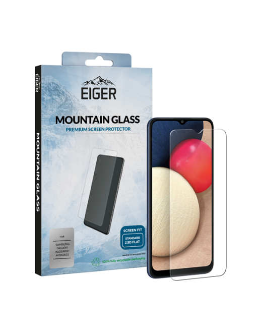 Eiger 2.5D SP Glass Samsung A02/A02s Clear