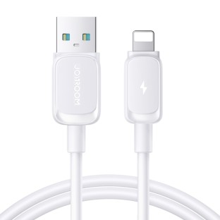 Joyroom 2.4A USB to Lightning Quick Charge Data Cable S-AL012A14 White