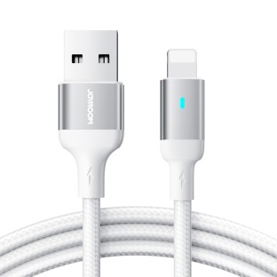 Joyroom 2.4A USB-A to Lightning Quick Charge Data Cable S-UL012A10 White