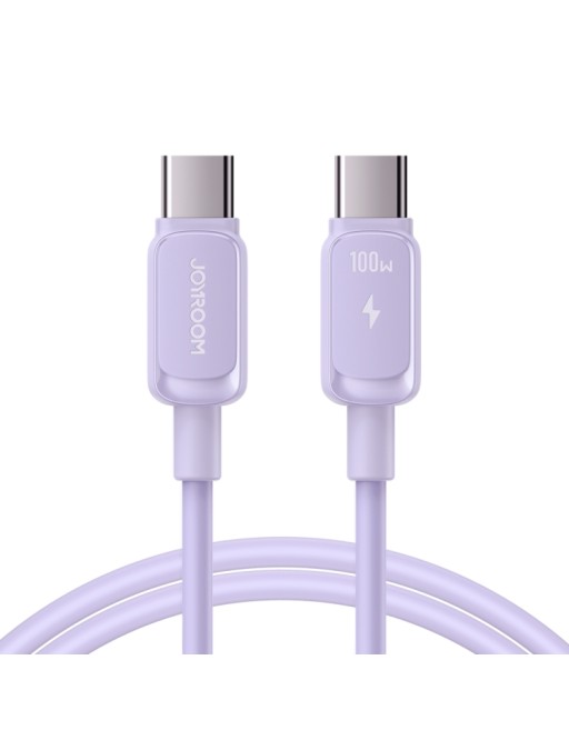Joyroom 100W USB-C to USB-C Quick Charge Data Cable S-CC100A14 Purple