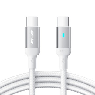 Joyroom 100W USB-C to USB-C Quick Charge Data Cable S-CC100A10 White