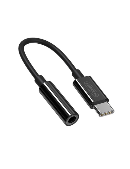 Joyroom Adaptateur USB-C vers audio numérique 3,5 mm SH-C1 Noir