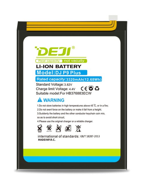 Batterie pour Huawei P9 Plus HB376883ECW 3320mAh