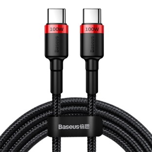 Baseus Câble de charge USB-C PD 100W 2m noir