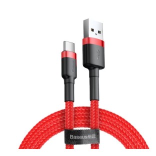 Baseus USB-A zu USB-C Daten-Ladekabel 2m Rot