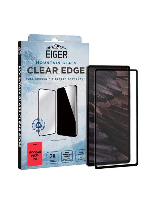 Pixel 7a. Mountain Glass Clear Edge