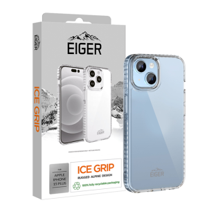 iPhone 15 Plus. Ice Grip Case transp.