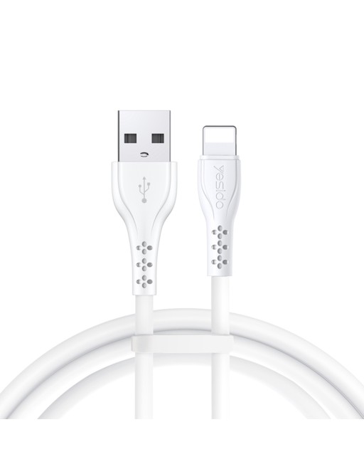 Yesido câble de charge USB-A vers Lightning Blanc