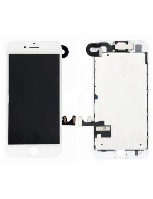 iPhone 7 Plus LCD Digitizer Frame Complete Display White Pre-Assembled (A1661, A1784, A1785, A1786)