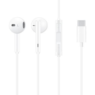Huawei USB-C Ecouteurs intra-auriculaires avec microphone Blanc