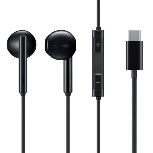 Huawei USB-C Ecouteurs intra-auriculaires avec microphone noir