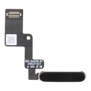 Bouton d'alimentation & capteur d'empreintes digitales Câble flexible pour iPad Air 5 noir