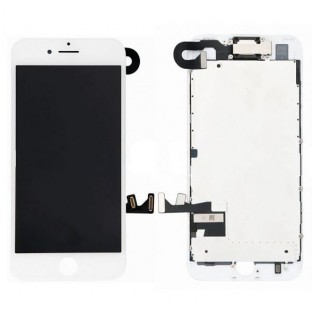 iPhone 7 LCD Digitizer Frame Complete Display White Pre-Assembled (A1660, A1778, A1779, A1780)