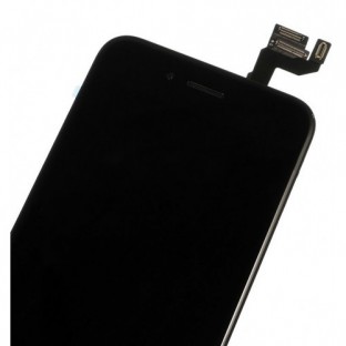 cadre complet du numériseur LCD de l'écran de l'iPhone 6S noir pré-assemblé (A1633, A1688, A1691, A1700)