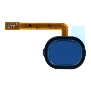 Câble flexible pour capteur d'empreintes digitales pour Samsung Galaxy A30 / A40 bleu