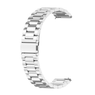 Bracelet en acier inoxydable argenté pour Huawei Watch GT Runner / GT 3 46mm