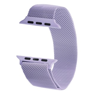 Cinturino in acciaio inossidabile per Apple Watch Ultra / Ultra 2 49mm / Serie 7,8,9 45mm / SE 2-6 44mm / 1,2,3 42mm Viola