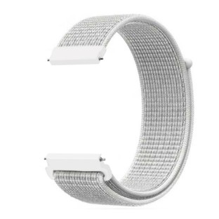 Cinturino in nylon per Samsung Galaxy Watch 42mm Bianco