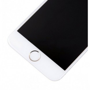cadre complet du numériseur LCD de l'écran de l'iPhone 6 Plus blanc préassemblé (A1522, A1524, A1593)