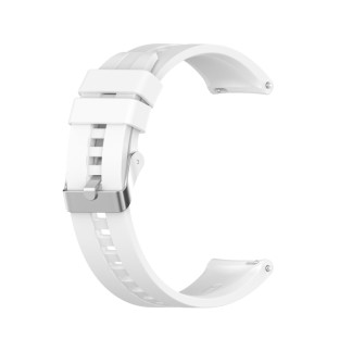 Bracciale in silicone per Huawei Watch GT 2 42mm Bianco