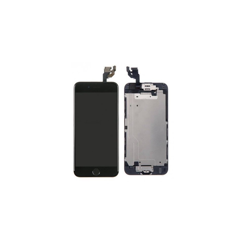 iPhone 6 LCD Digitizer Frame Display completo nero preassemblato (A1549, A1586, A1589)