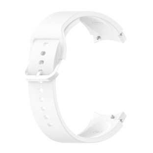 Silikonarmband für Samsung Galaxy Watch 5 Pro 45mm Weiss