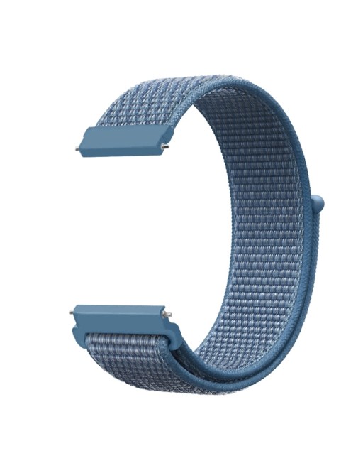 Nylon Armband für Samsung Galaxy Watch 46mm Blau
