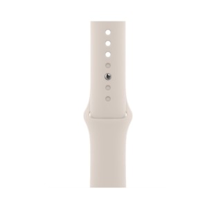 Bracelet en silicone pour Apple Watch Ultra 1,2 49mm / Series 7,8,9 45mm / SE 2-6 44mm / 1,2,3 42mm Gris clair