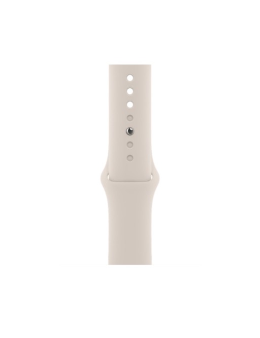 Bracciale in silicone per Apple Watch Ultra 1,2 49mm / Serie 7,8,9 45mm / SE 2-6 44mm / 1,2,3 42mm Grigio chiaro