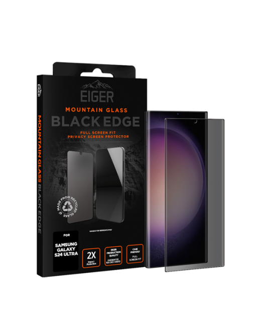 Galaxy S24 Ultra. Mountain Glass Black Edge