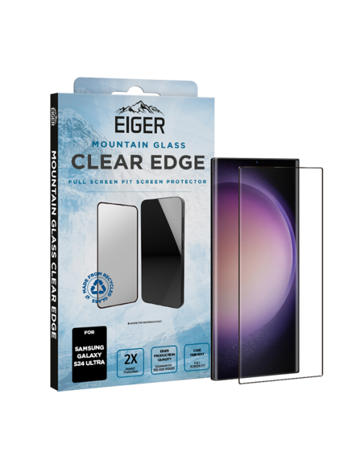 Galaxy S24 Ultra. Mountain Glass Clear Edge