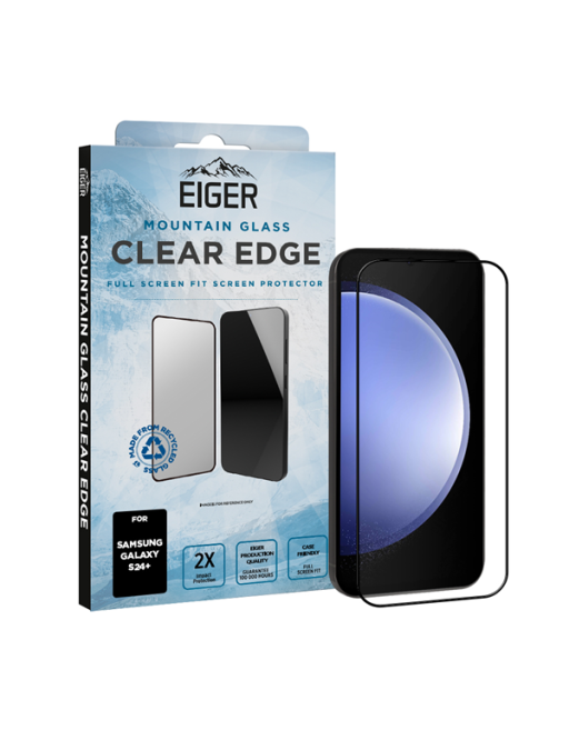 Galaxy S24+. Mountain Glass Clear Edge