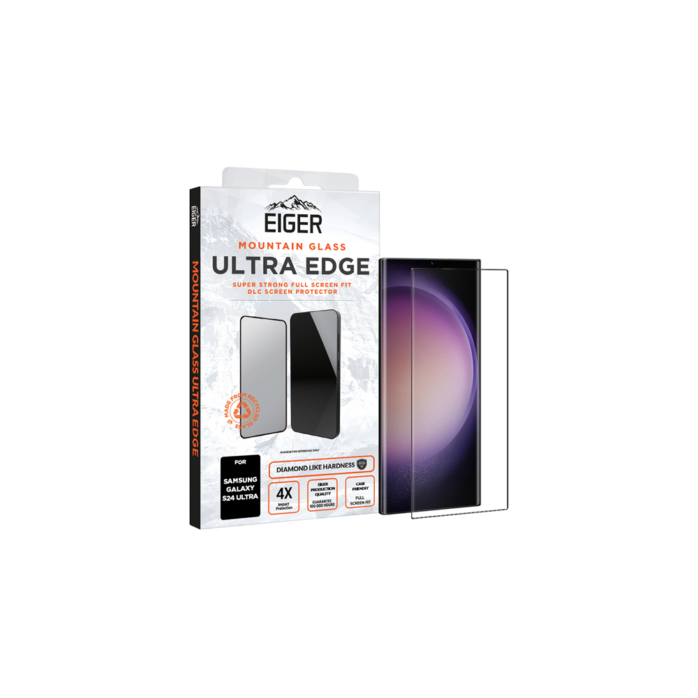 Galaxy S24 Ultra. Mountain Glass Ultra Clear Edge