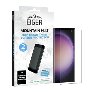 Galaxy S24 Ultra. Mountain H.I.T Clear (2er-Pack)