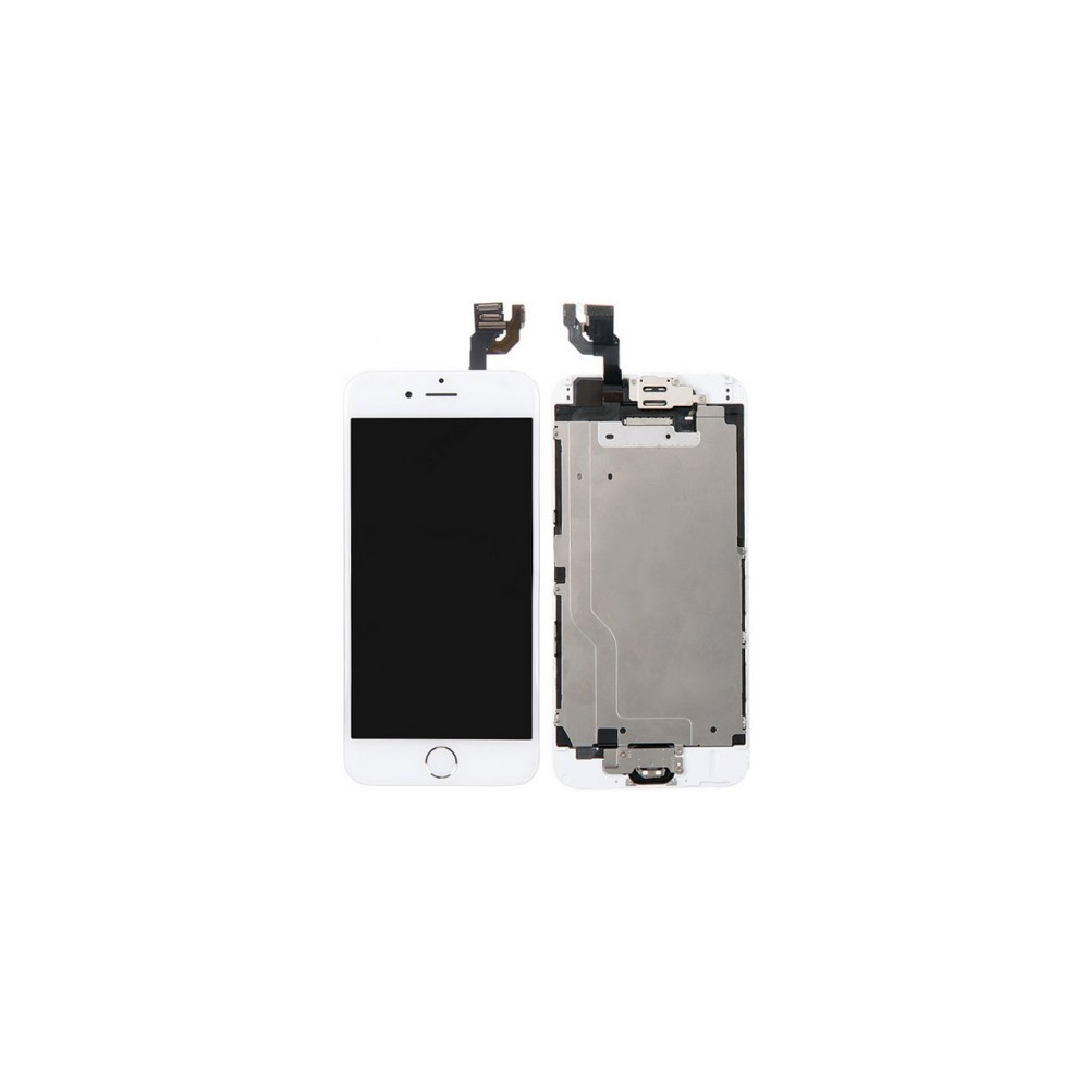 cadre complet d'écran pour iPhone 6 LCD Digitizer Frame White Pré-assemblé