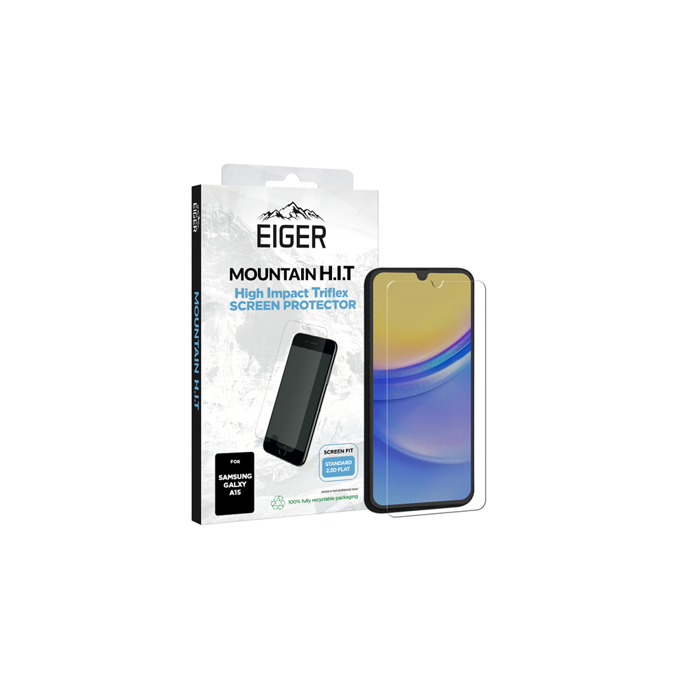 Galaxy A15 / A15 5G. Mountain H.I.T Clear (1er-Pack)