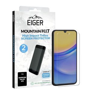 Galaxy A15 / A15 5G. Mountain H.I.T Clear (2er-Pack)