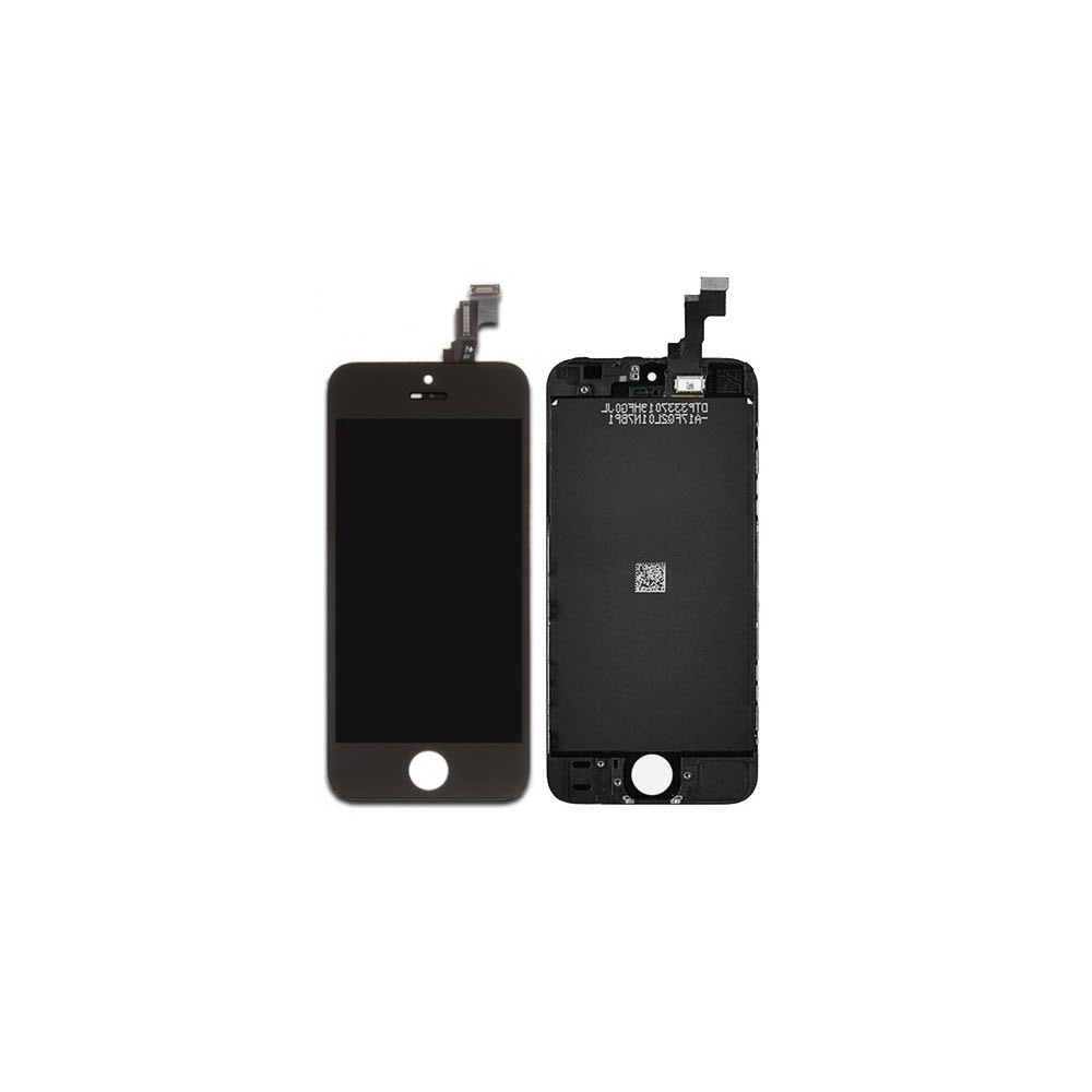 iPhone SE / 5S LCD Digitizer Rahmen Ersatzdisplay Schwarz