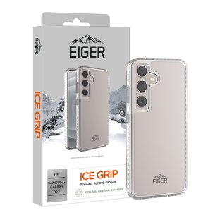 Galaxy A55. Ice Grip Case clear