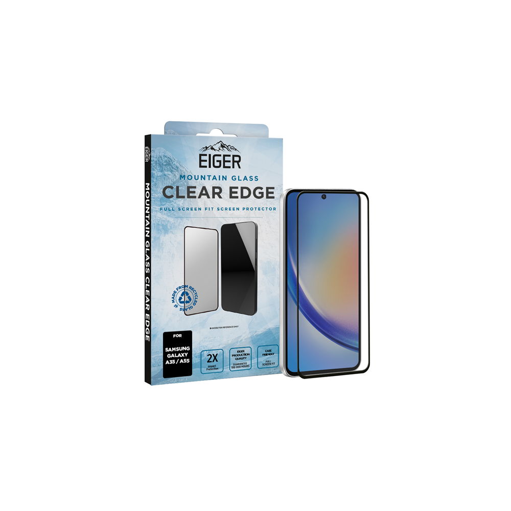 Galaxy A35 / A55. Mountain Glass Clear Edge