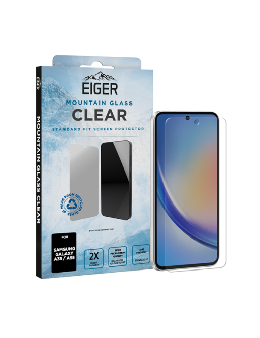 Galaxy A35 / A55. Mountain Glass Clear