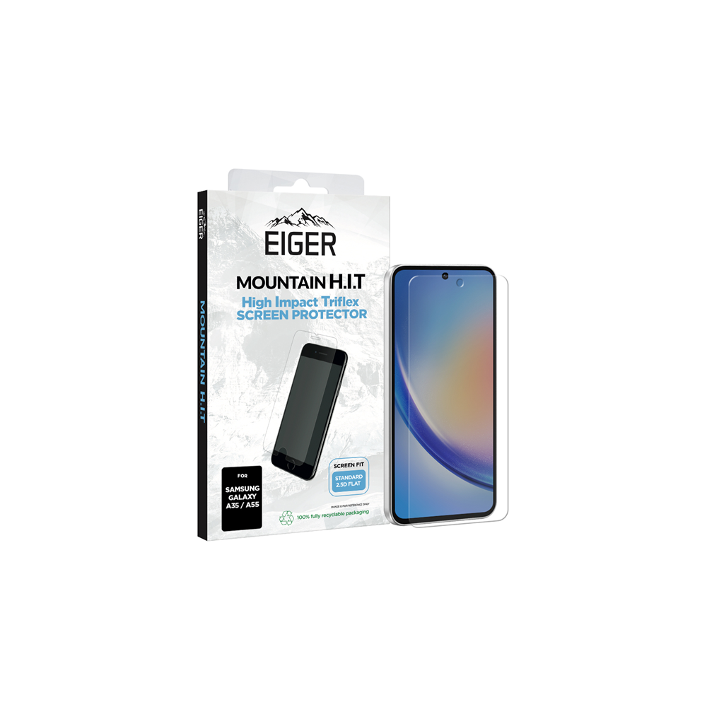 Galaxy A35 / A55. Mountain H.I.T Clear (1er-Pack)