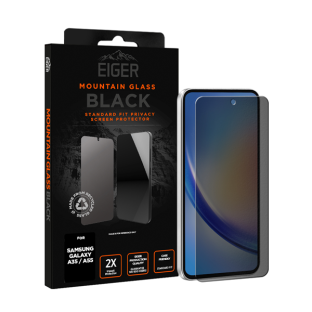 Galaxy A35 / A55. Mountain Glass Black