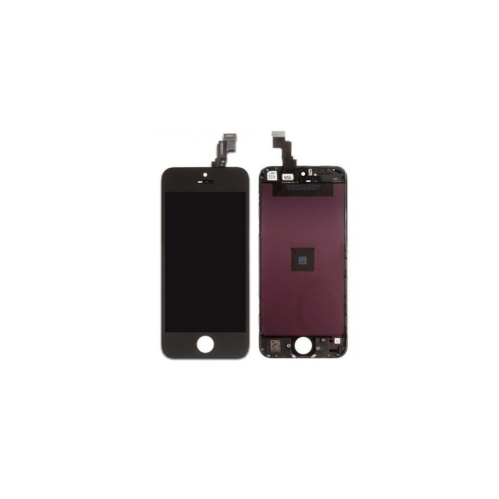 iPhone 5C LCD Digitizer Frame Replacement Display Noir (A1456, A1507, A1516, A1526, A1529, A1532)